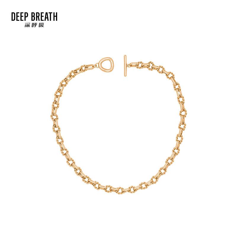DEEP BREATH深呼吸配饰 小众设计金属项链A900150