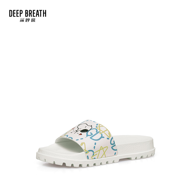 DEEP BREATH深呼吸女鞋 12生肖图案男女情侣款拖鞋AX14002