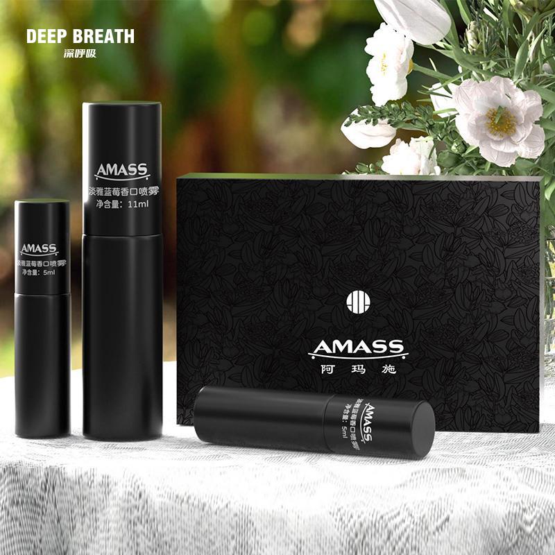 DEEP BREATH深呼吸清新水果口喷雾5支礼品装11ml A120401-A120501-A120405-A120505