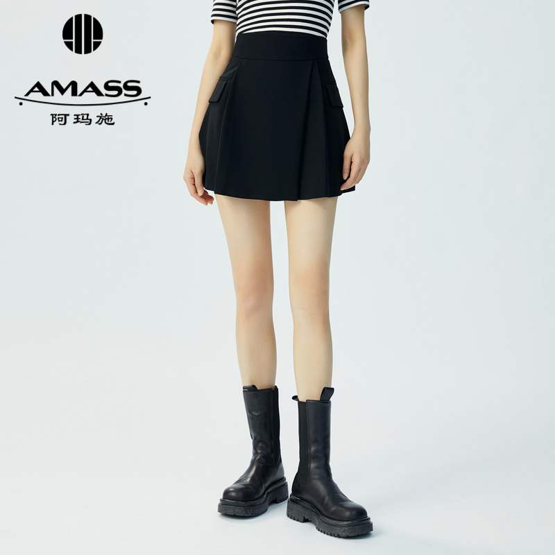 AMASS阿玛施 A版显瘦高腰短裙5200344
