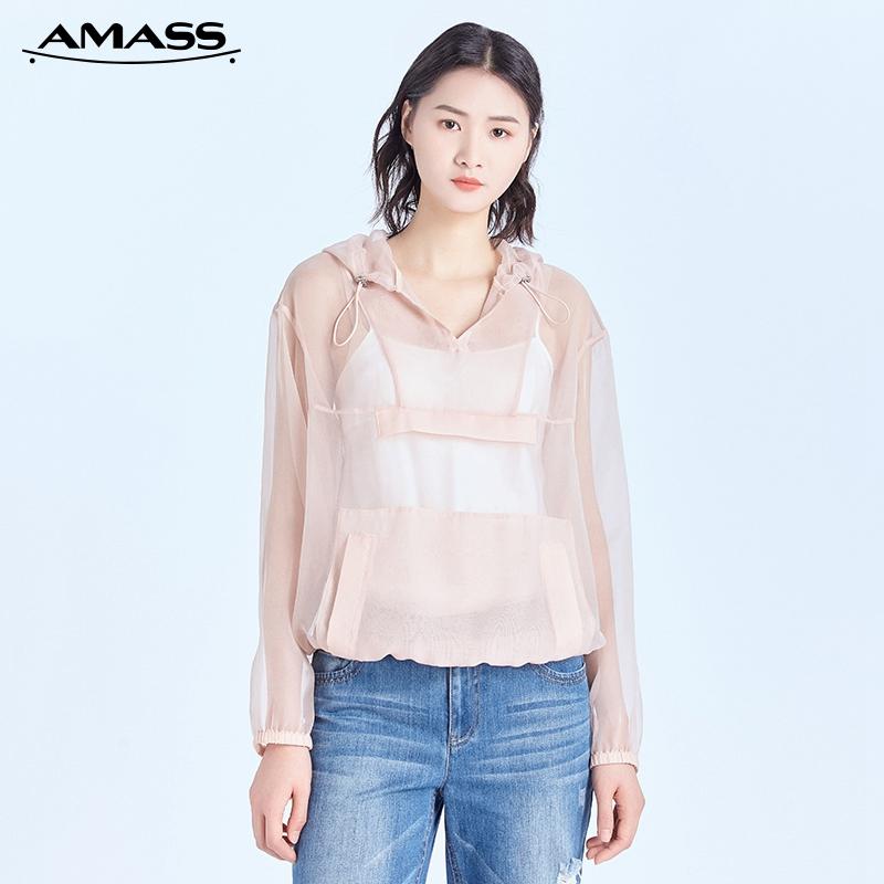 AMASS阿玛施 连帽纱衣5300381