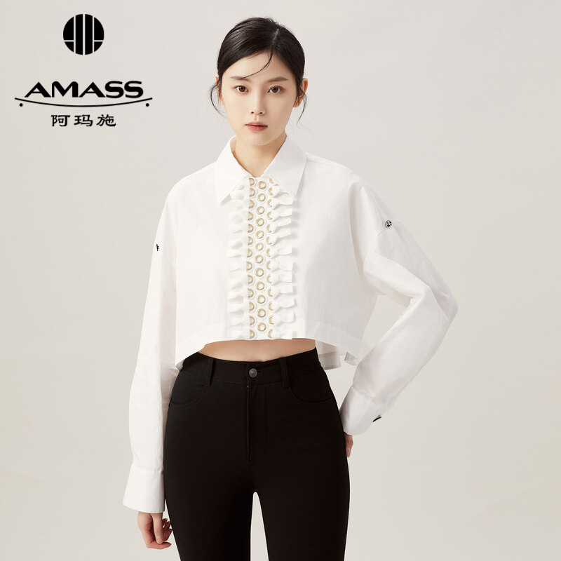 AMASS阿玛施 限量款环扣衬衫5300845
