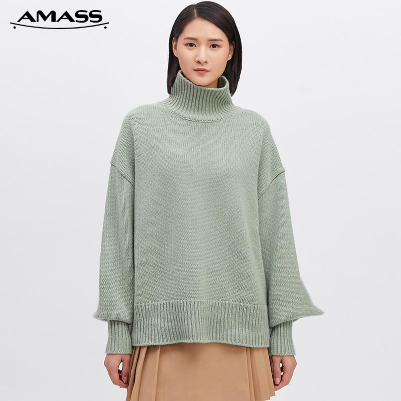 AMASS阿玛施 超值款高领羊绒针织衫5399410