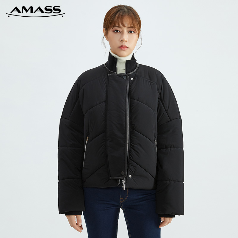 AMASS阿玛施 新雪丽短款棉服5400510