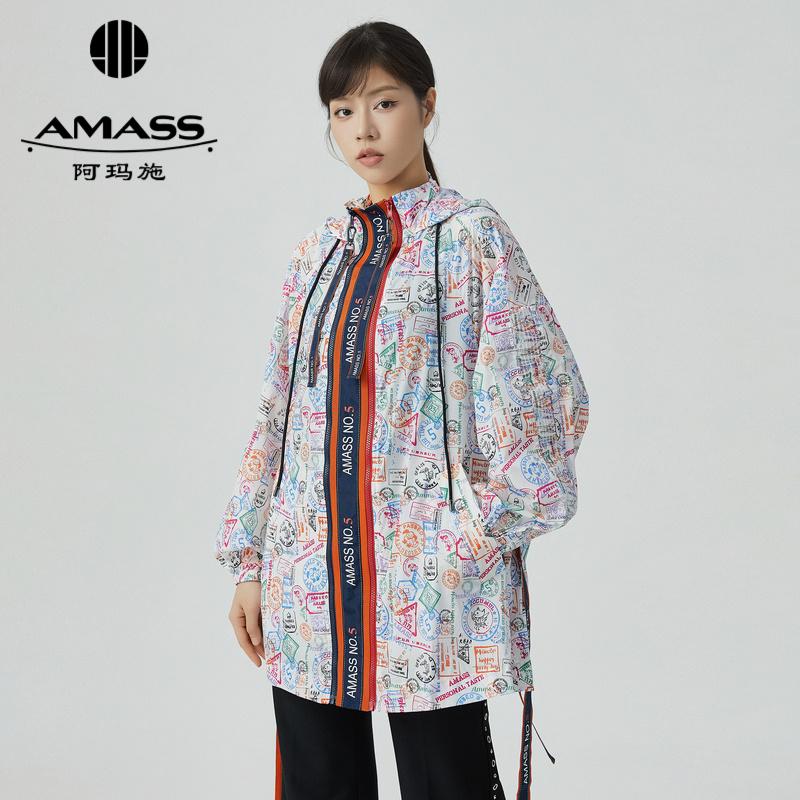 阿玛施AMASS 潮流个性休闲运动风外套5400564