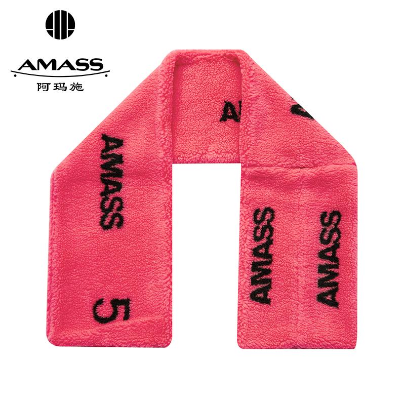 阿玛施AMASS 设计师款字母标语围巾5900223