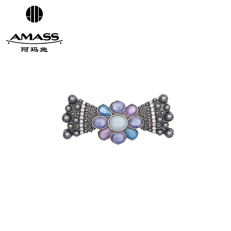 AMASS阿玛施 蝴蝶结胸针5900418