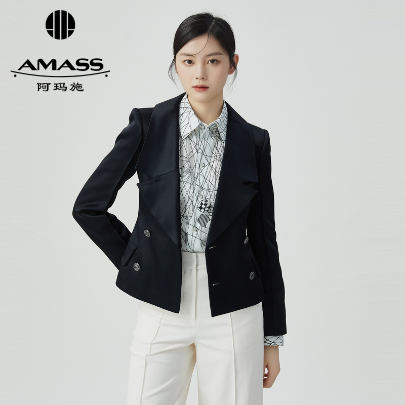 阿玛施AMASS 质感通勤收身西装6400052