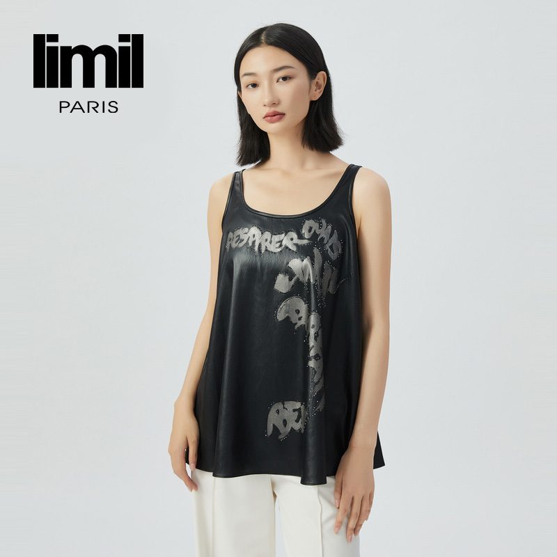丽米儿limil 限量款时尚个性背心9300129