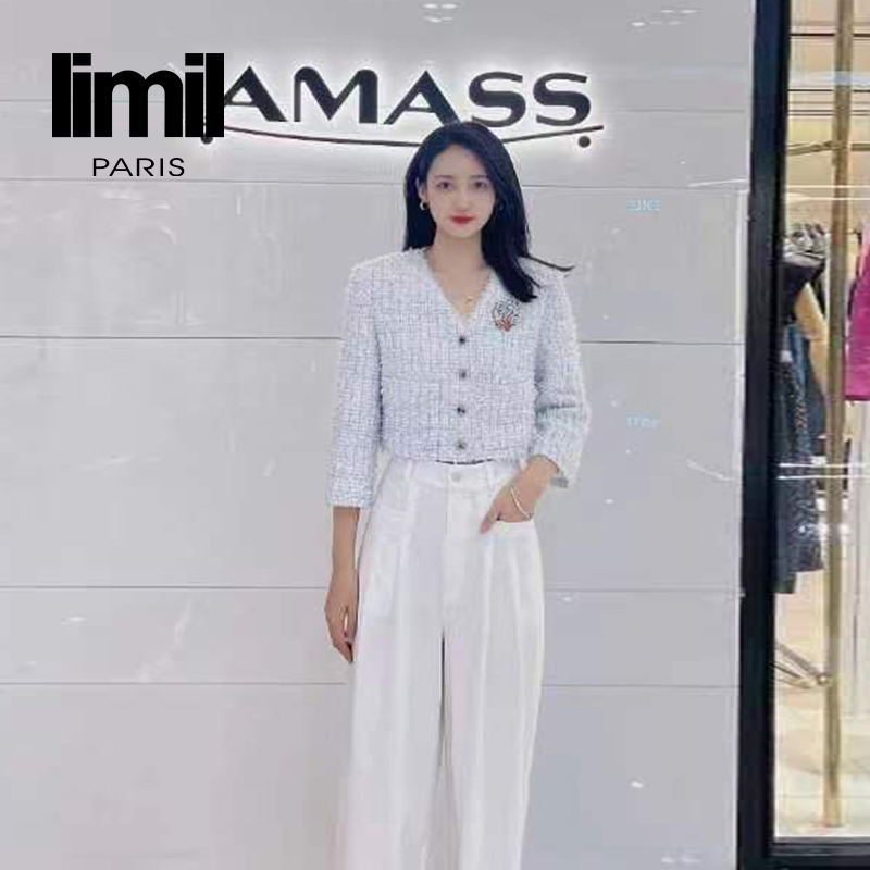 丽米儿limil 高级款小香花呢外套9400092