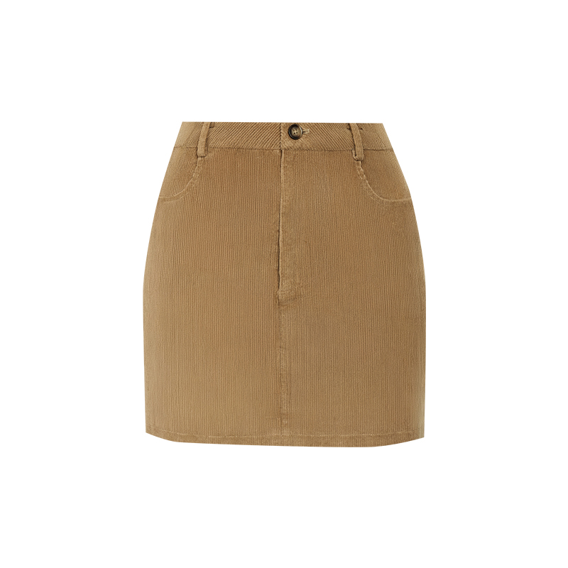 卡其-半裙