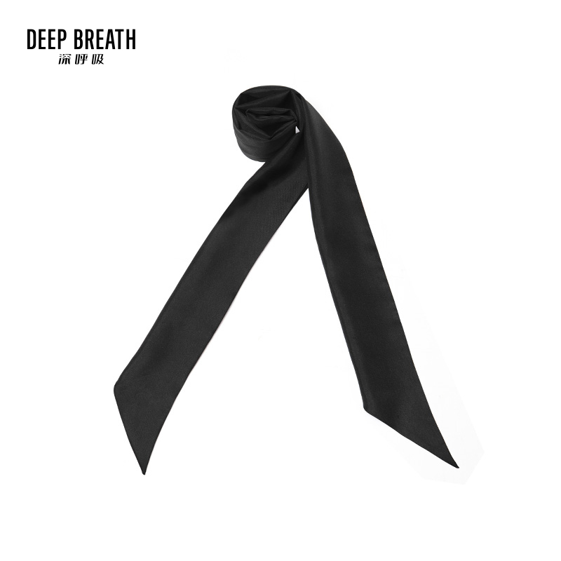 DEEP BREATH深呼吸配饰 桑蚕丝丝巾飘带A800013